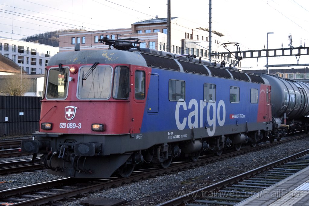 10194-0001-060226.jpg - SBB-CFF Re 620.089-3 ''Gerra-Gambalogno'' / Olten 6.2.2026