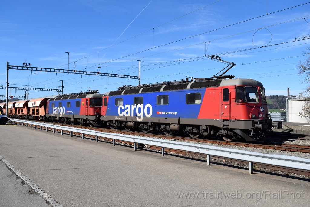 10241-0042-130326.jpg - SBB-CFF Re 620.035-6 "Muttenz" + Re 620.014-1 "Meilen" / St.Gallen-Haggen 13.3.2026