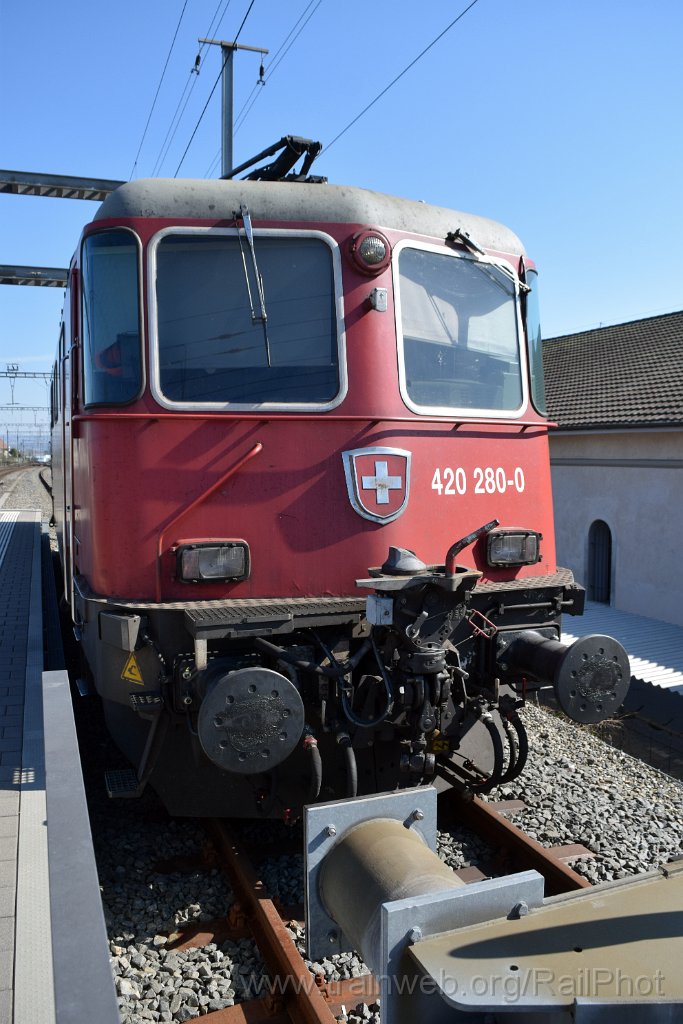 10246-0025-200326.jpg - SBB-CFF Re 420.280-0 "En avant toute!" / Frauenfeld 20.3.2026