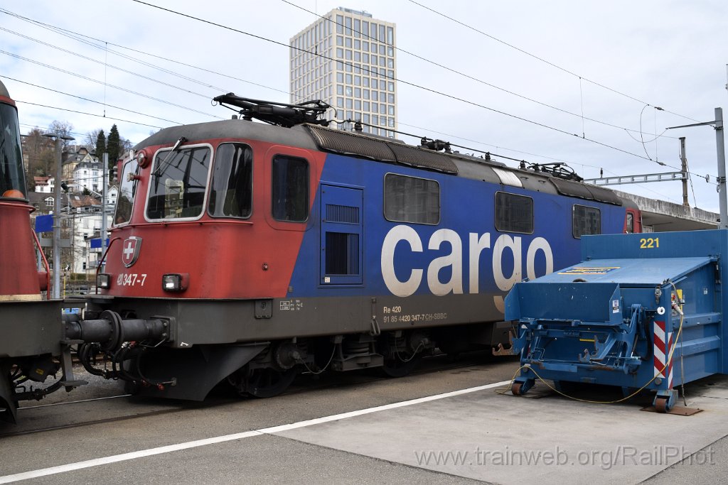 10259-0030-040426.jpg - SBB-CFF Re 420.347-7 / St.Gallen HB 4.4.2026