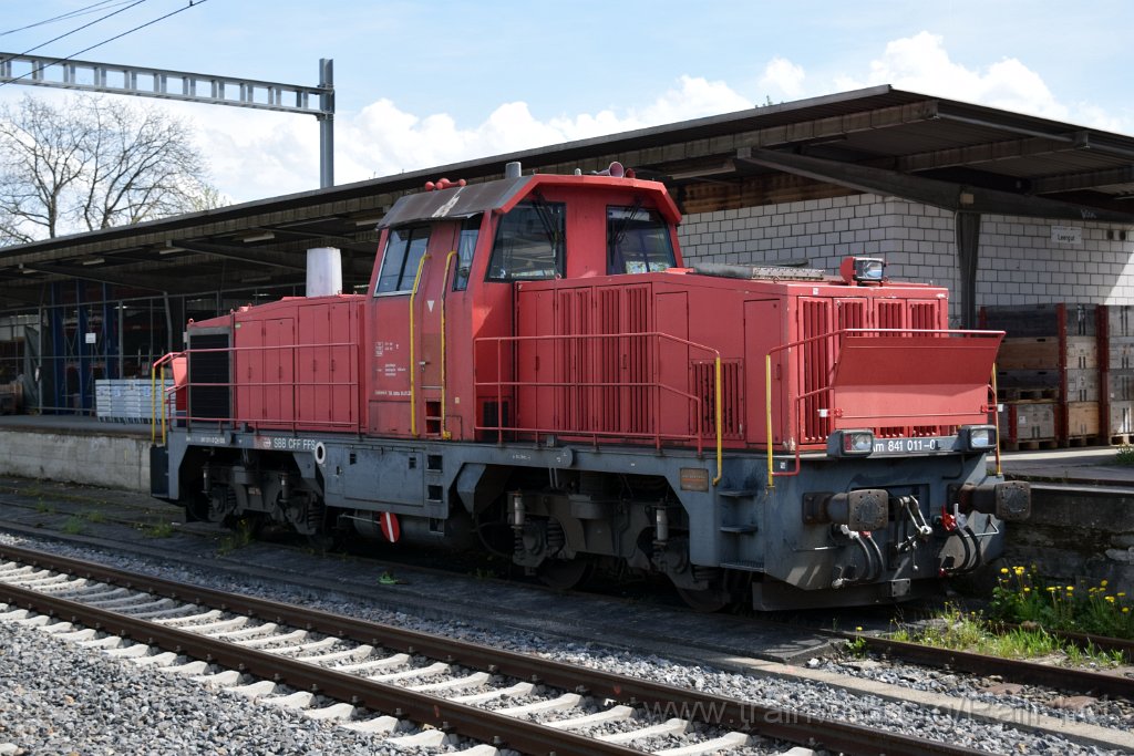 10268-0020-170426.jpg - SBB-CFF Am 841.011-0 / St.Margrethen 17.4.2026