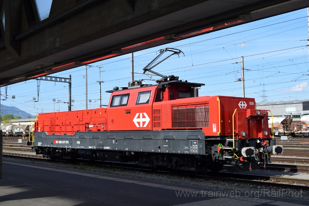 10272-0016-170426.jpg - SBB-CFF Aem 940.008-6 / Buchs SG 17.4.2026