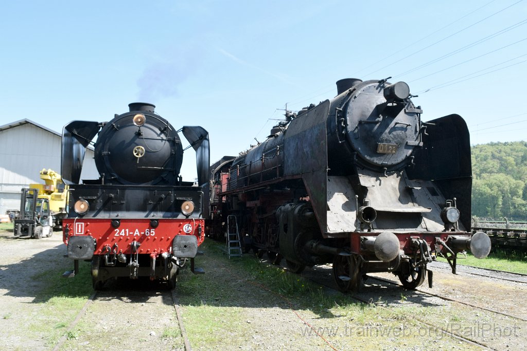 10276-0034-180426.jpg - SNCF 1-241 A 65 + BDZ 01.22 / Full-Reuenthal (Dépot) 18.4.2026