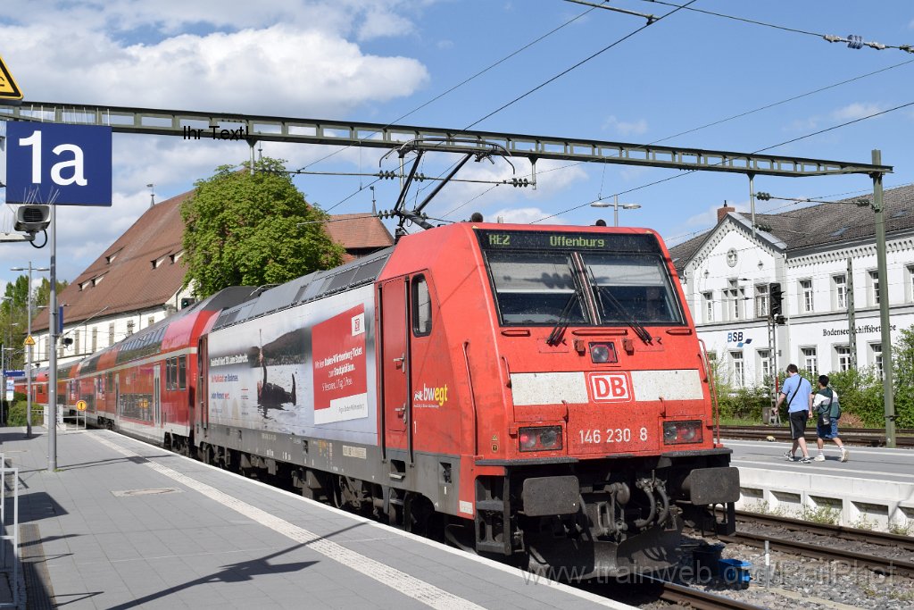 10283-0045-210426.jpg - DBAG 146.230-8 ''750 Jahre Stadtrecht Radolfzell'' / Konstanz 21.4.2026