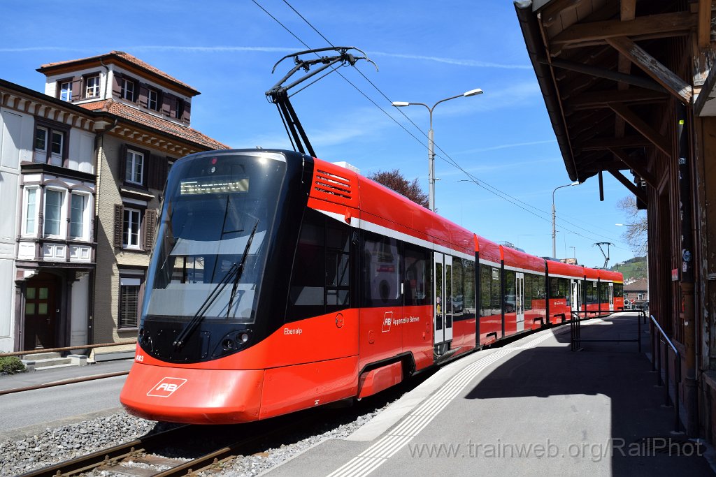 10291-0027-240426.jpg - AB Be 4/6 4003 ''Ebenalp'' / Trogen 24.4.2026