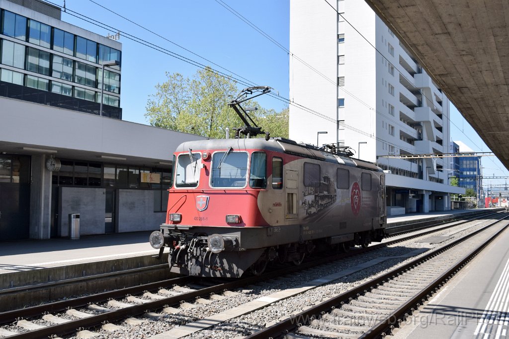 10298-0021-250426.jpg - SBB-CFF Re 420.251-1 ''175 ans de chemin de fer en Suisse'' / Zürich-Altstetten 25.4.2026