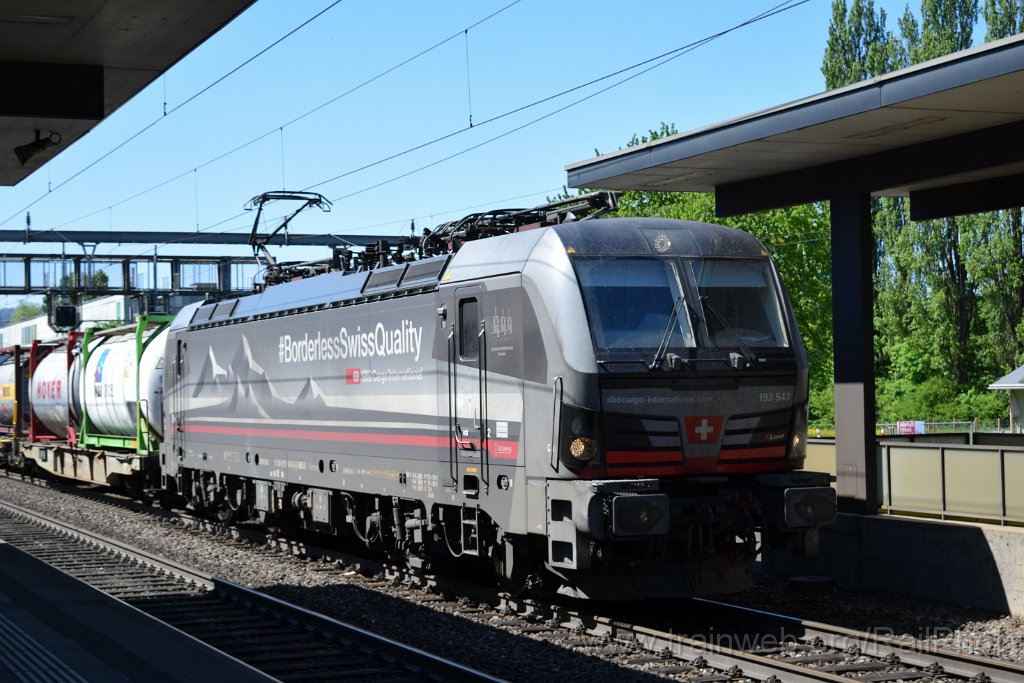 10302-0005-250426.jpg - SBB-CFF 193.543 ''Oosterscheldekering Zeeland'' / Glanzenberg 25.4.2026