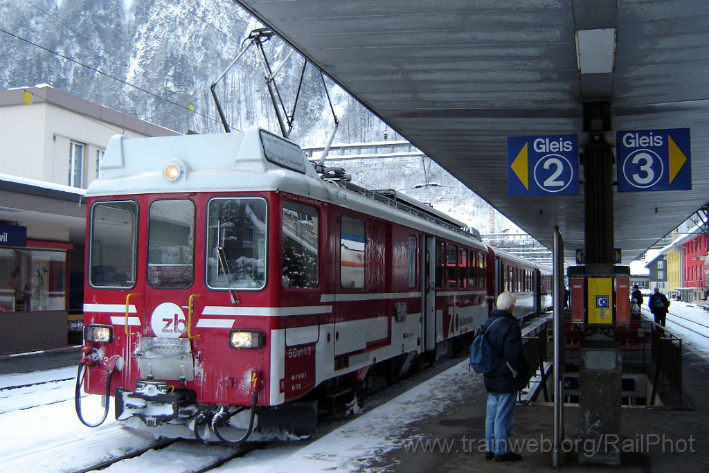 1014-0005-170205.jpg - ZB BDeh 4/4 3 / Hergiswil 17.2.2005