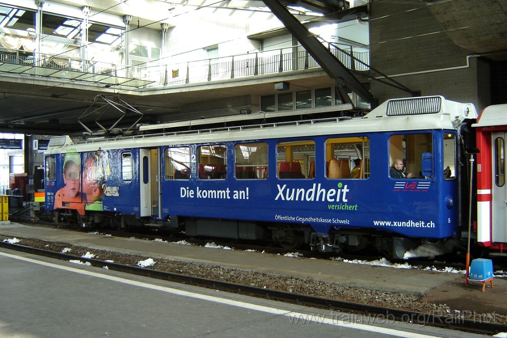 1014-0018-170205.jpg - ZB BDeh 4/4 5 ''Xundheit'' / Luzern 17.2.2005