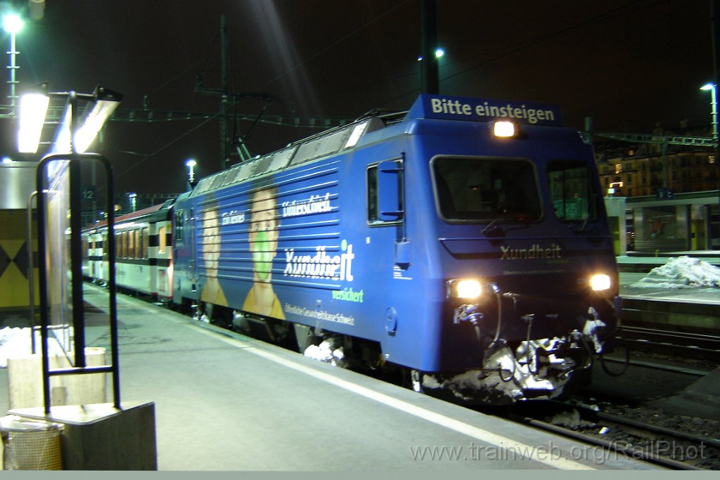 1015-0011-170205.jpg - SBB-Brünig HGe 101.962-9 ''Hergiswil / Xundheit'' / Luzern 17.2.2005