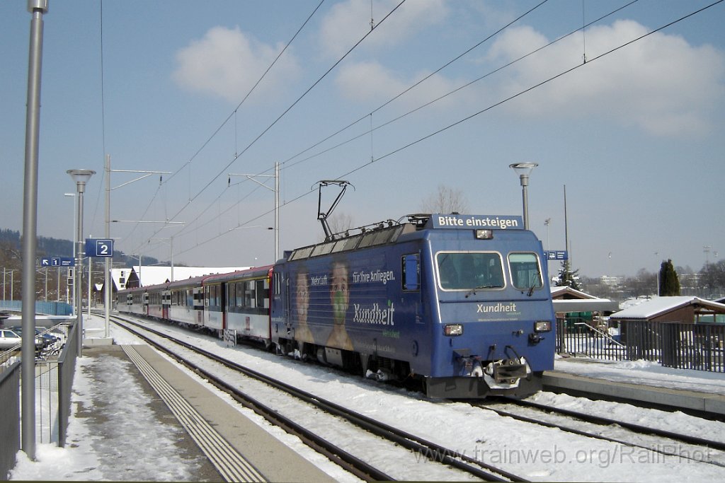 1016-0004-180205.jpg - SBB-Brünig HGe 101.962-9 ''Hergiswil / Xundheit'' / Kriens-Mattenhof 18.2.2005