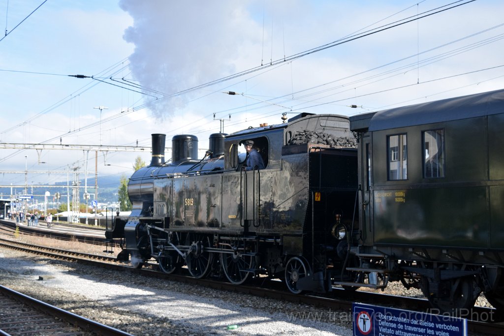 10043-0025-280925.jpg - SBB-CFF Eb 3/5 5819 / Wädenswil 28.9.2025