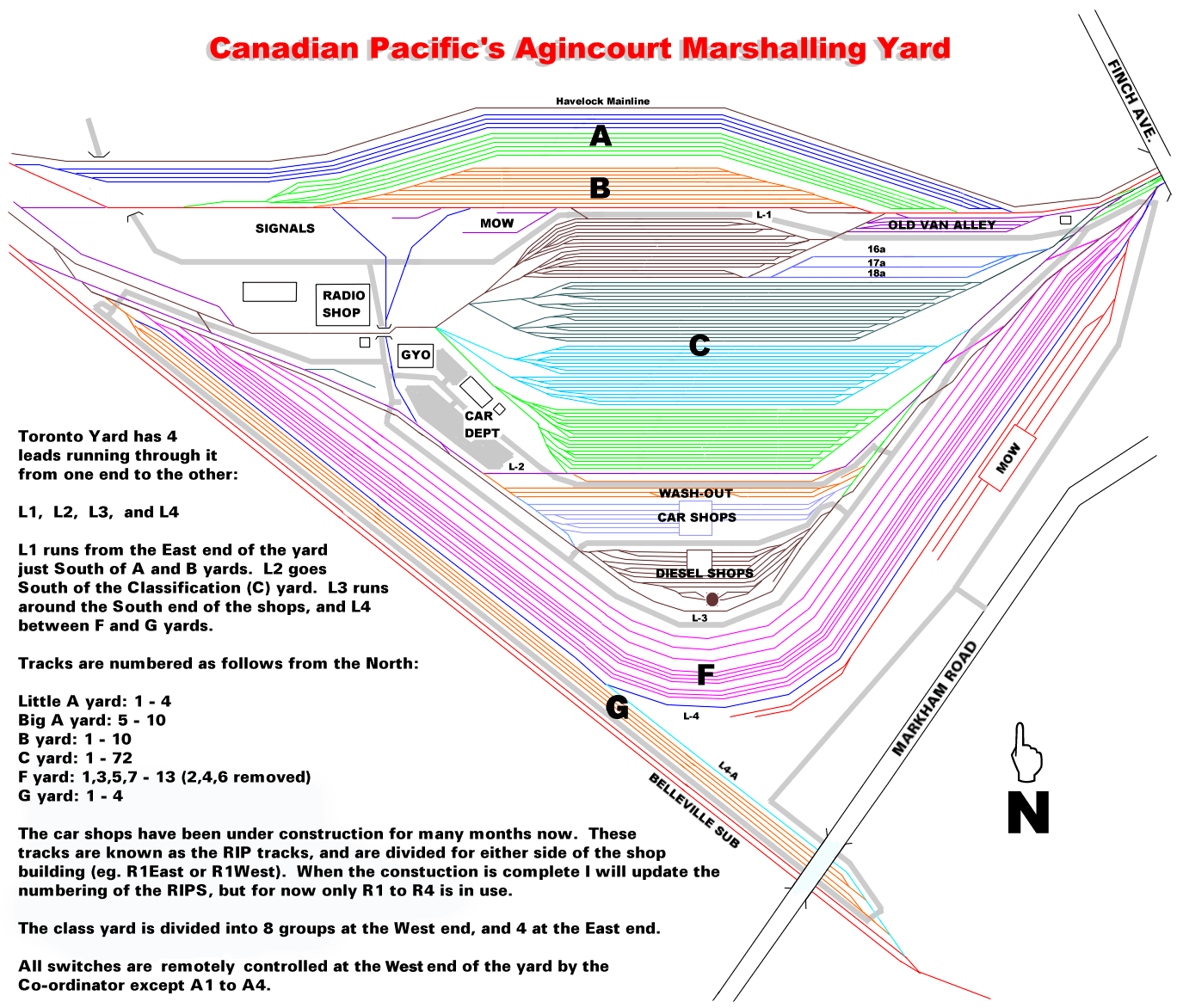 Top of Page Home Page Agincourt Yard Information