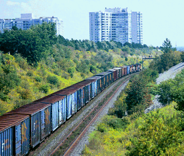 Hilda Street downhill to Yonge