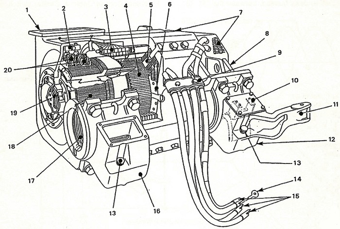 F59PH Traction Motor
