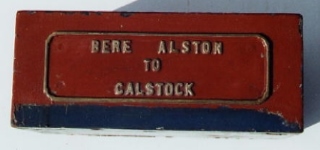 Bere Alston - Calstock TS&T ticket box