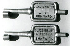 BR(WR) Electric Key tokens used at Glastonbury