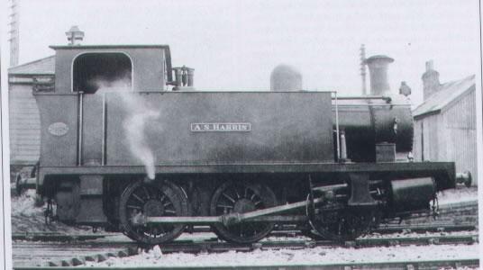 AS Harris locomtive in PD&SWJR days