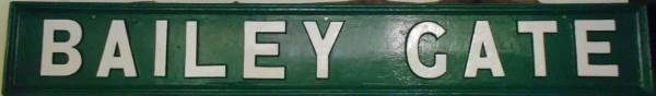 Bailey Gate signal-box nameboard