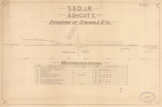 Ashscott GF diagram 1930
