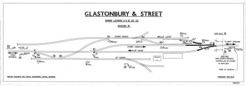 Glastonbury signal diagram circa-1963