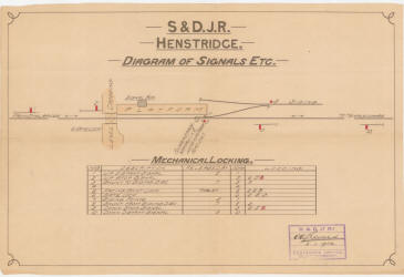 Henstridge SB diagram for 1902