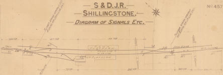 Shillingstone signal diagram 1930
