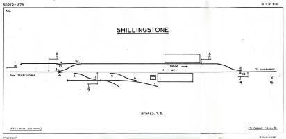 Shillingstone signal diagram 1878