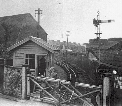Pilton Yard Signal-Box circa-1930