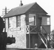 Wells 'A' signal-box circa-1950