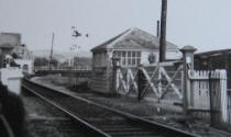 Commercial Road level-crossing hut in BR days