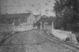 1898 photo of Pilton Quay siding