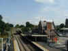 Axminster station looking east from the footbridge in 2011