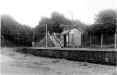 Calstock station in the late 1970s looking down the line