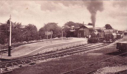 Gunnislake station circa-1908