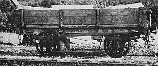 ECMR open wagon at Kit Hill quarry