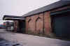 Rear view of former Exeter Central goods shed