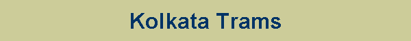 Kolkata Trams