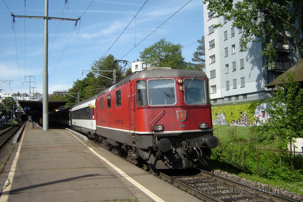 1048-0031-200505.jpg - SBB-CFF Re 4/4'' 11101 / Zürich-Wipkingen 20.5.2005