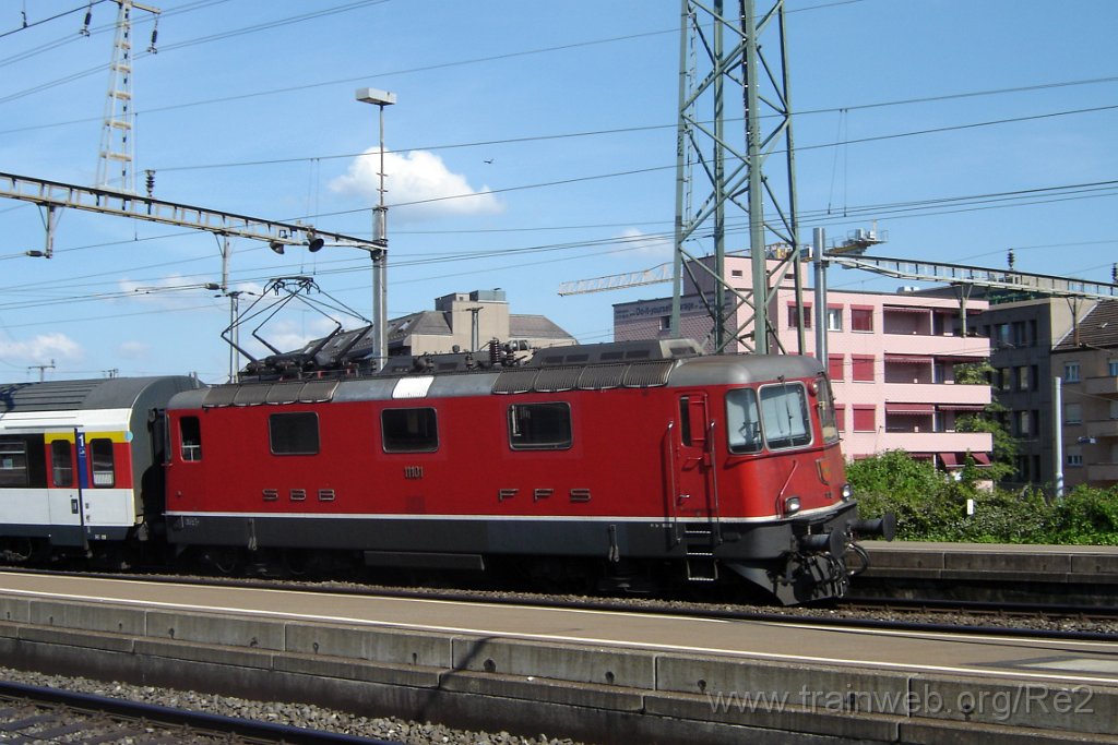 1051-0020-240505.jpg - SBB-CFF Re 4/4'' 11101 / Zürich-Oerlikon 24.5.2005