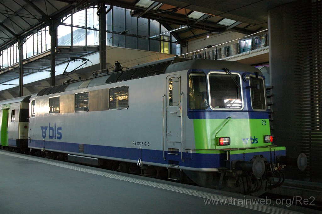 1609-0028-220109.jpg - BLS Re 420.512-6 / Luzern 22.1.2009