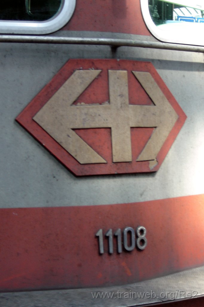 1198-0028-300606.jpg - SBB-CFF Re 4/4'' 11108 / Zürich HB 30.6.2006