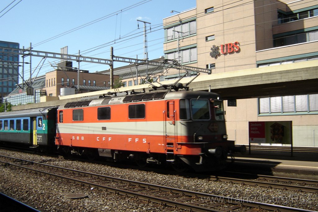 1352-0032-230607.jpg - SBB-CFF Re 4/4'' 11108 / Zürich-Altstetten 23.6.2007
