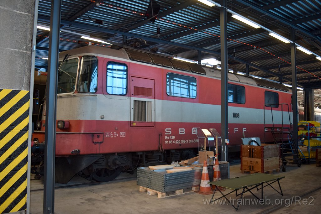 8004-0036-220522.jpg - SBB-CFF Re 4/4'' 11108 (Re 420.108-3)  (Re 91 85 4 420 108-3 CH-SBB) / Olten (Dépot) 22.5.2022
