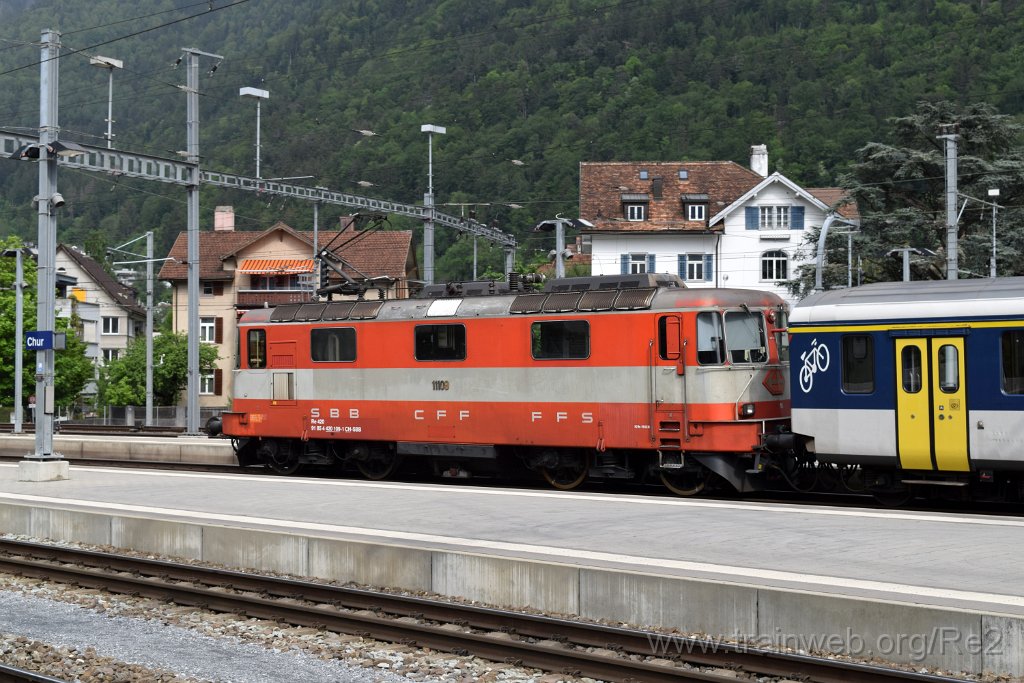 3895-0026-140516.jpg - SBB-CFF Re 4/4'' 11109 (Re 420.109-1)  (Re 91 85 4 420 109-1 CH-SBB) / Chur 14.5.2016
