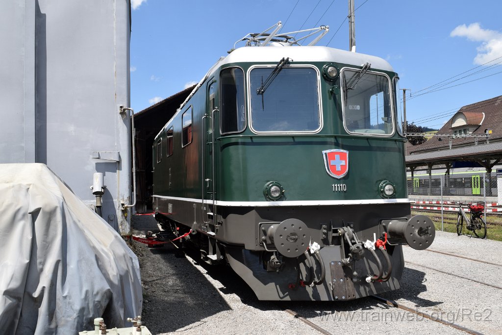 9758-0021-180525.jpg - EXCH Re 4/4'' 11110 (Re 420.110-9)  / SBB-CFF (Re 91 85 4 420 110-8 CH-EXCH) / Langnau im Emmental (Dépot) 18.5.2025