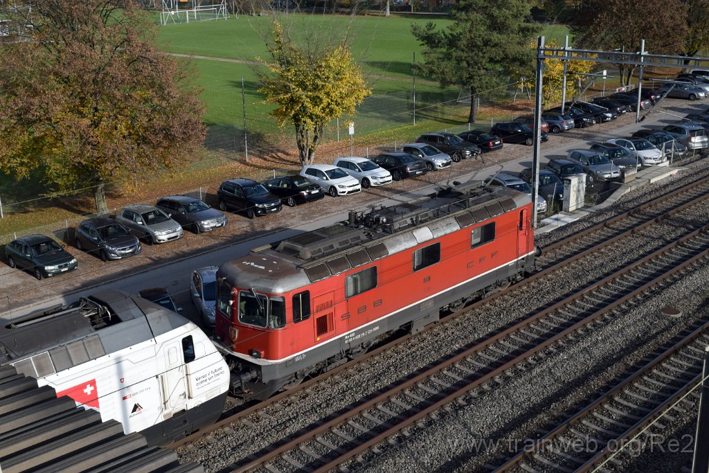 4271-0043-151116.jpg - SBB-CFF Re 4/4'' 11111 (Re 420.111-7)  (Re 91 85 4 420 111-7 CH-SBB) / Zürich-Mülligen (Hermetschloobrücke) 15.11.2016