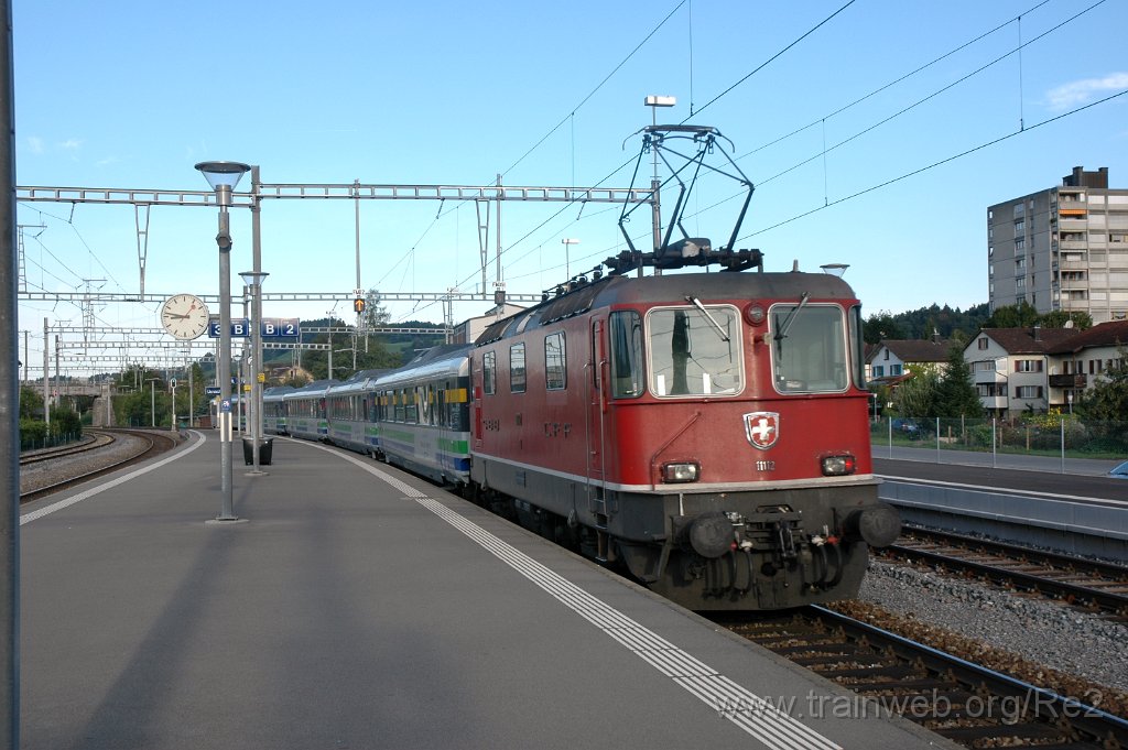 2956-0008-210913.jpg - SBB-CFF Re 4/4'' 11112 / Uznach 21.9.2013