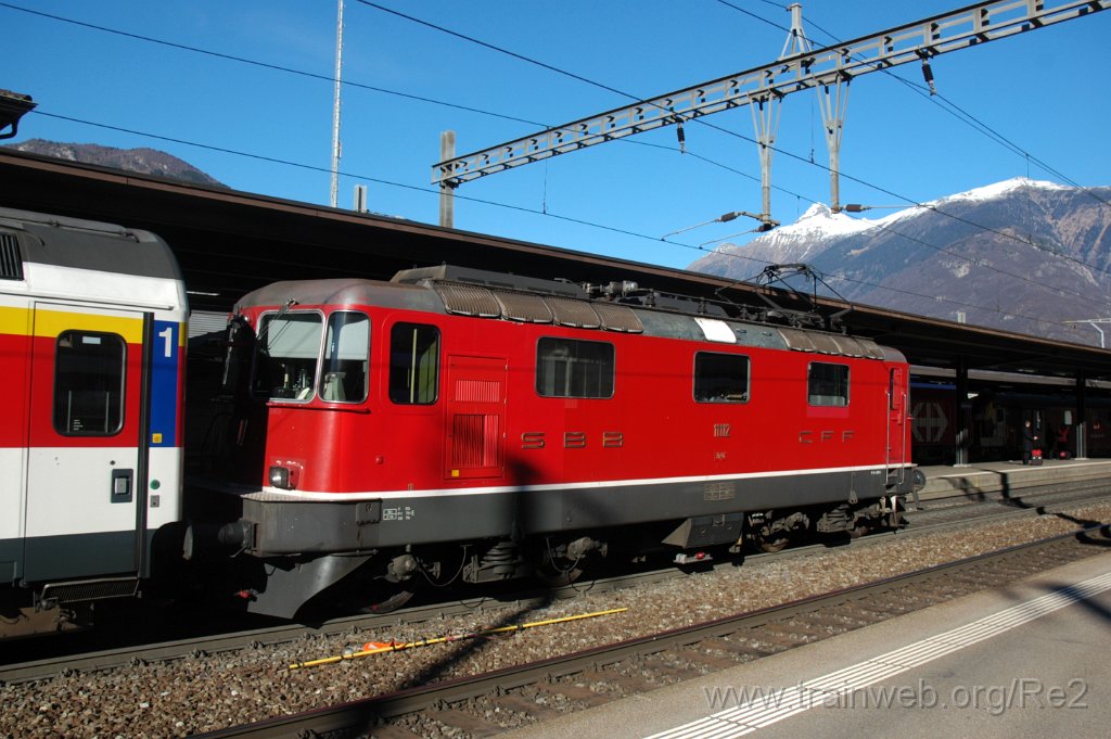 3455-0013-120115.jpg - SBB-CFF Re 4/4'' 11112 / Bellinzona 12.1.2015