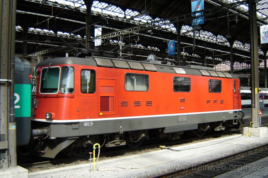 1520-0046-130608.jpg - SBB-CFF Re 4/4'' 11115 / Basel 13.6.2008